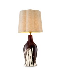 Beatriz Brown Table Lamp