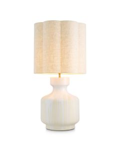 Lorena White Table Lamp