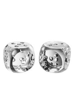 Dice Tradizione Crystal Desk Accessory - Set of 2