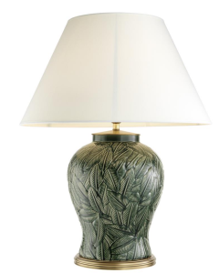 Cyprus Green Ceramic Table Lamp