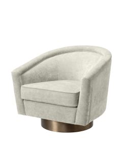 Catene Clarck Sand Swivel Chair