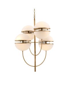 Spiridon Antique Brass Chandelier 