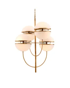 Spiridon Antique Brass Chandelier 