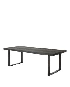 Melchior Charcoal Oak Dining Table