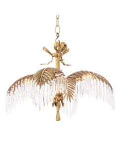 Hildebrandt Small Brass Chandelier