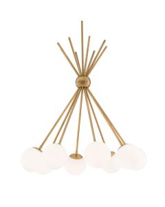 Luxor Antique Brass Chandelier 