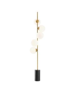 Tempo Brass Floor Lamp