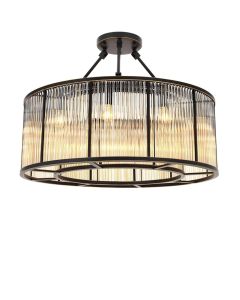 Bernardi Bronze Ceiling Lamp