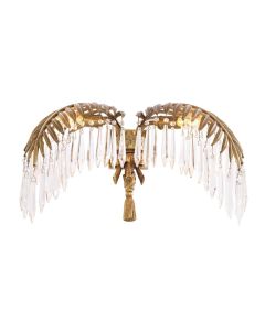 Hildebrandt Brass Wall Lamp