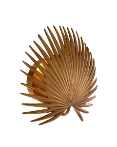 Foliage Brass Wall Lamp
