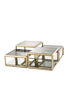 Callum Brass Coffee Table