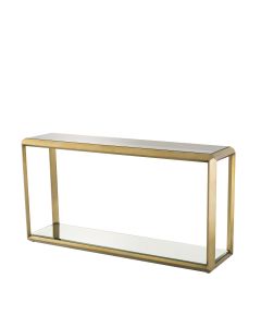Callum Brass Console Table