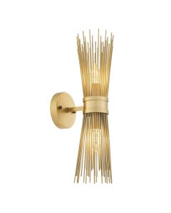 Romeo Double Brass Wall Lamp