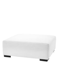 Clifford Avalon White Ottoman 