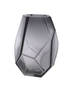Martina Grey Glass Vase