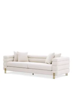 York Boucle Cream Sofa