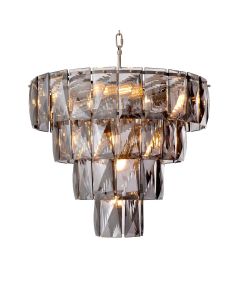 Amazone Small Smoked Glass Chandelier 