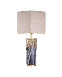 Miller Grey Marble Table Lamp