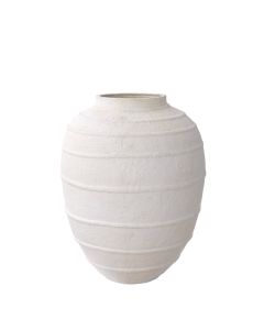 Romane White Vase