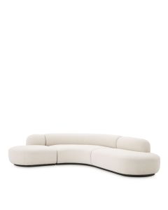 Bjorn Boucle Cream Sofa Large