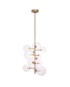 Ezra Antique Brass Chandelier
