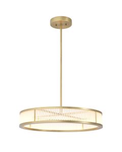 Thibaud Small Antique Brass Chandelier 