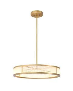 Thibaud Small Antique Brass Chandelier 