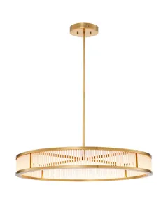 Thibaud Large Antique Brass Chandelier