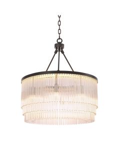 Hector Small Bronze Highlight Chandelier