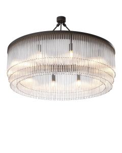Hector Large Bronze Highlight Chandelier