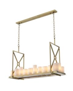 Commodore Brass Chandelier 