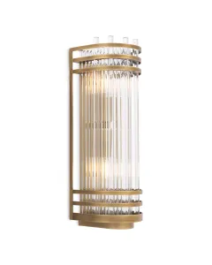 Gulf Antique Brass Small Wall Lamp