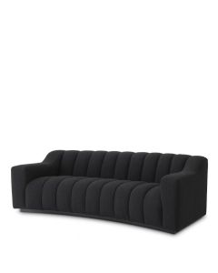 Kelly Small Boucle Black Sofa