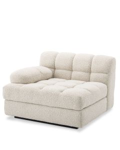 Dean Boucle Cream Left Sofa