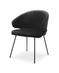 Kinley Roche Black Dining Chair 