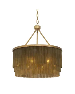 Tissot Antique Brass Small Chandelier