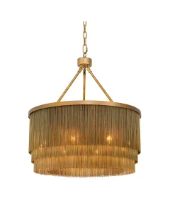 Tissot Antique Brass Small Chandelier