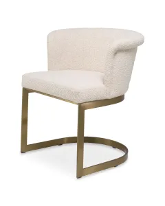Bofinger Boucle Cream Dining Chair