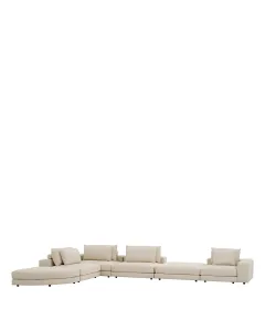 Lounge Club Nuoro Beige Sofa