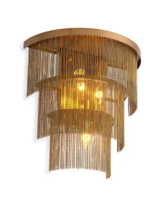 Tissot Antique Brass Wall Lamp