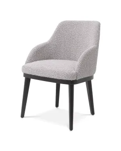 Costa Boucle Grey Dining Chair
