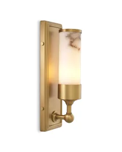 Valentine Antique Brass Wall Lamp