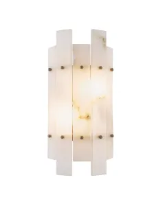 Ruby Wall Light Alabaster