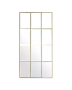 Kravis Vintage Brass Mirror