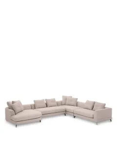 Moderno Large Aveiro Sand Sofa