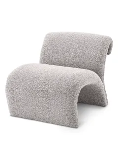 Vignola Boucle Grey Armchair