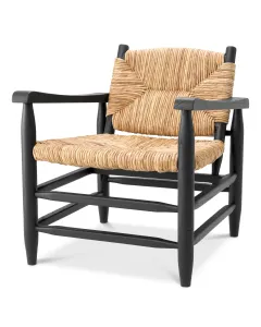 Elliott Black Armchair