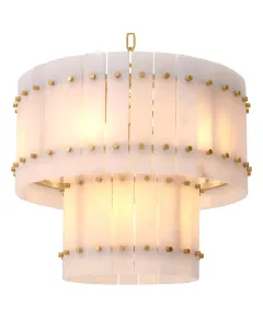 Ruby Small Alabaster Chandelier