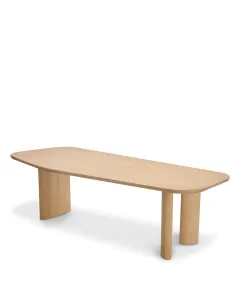 Flemings Natural Oak Dining Table
