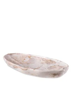 Loulou Brown Marble Tray